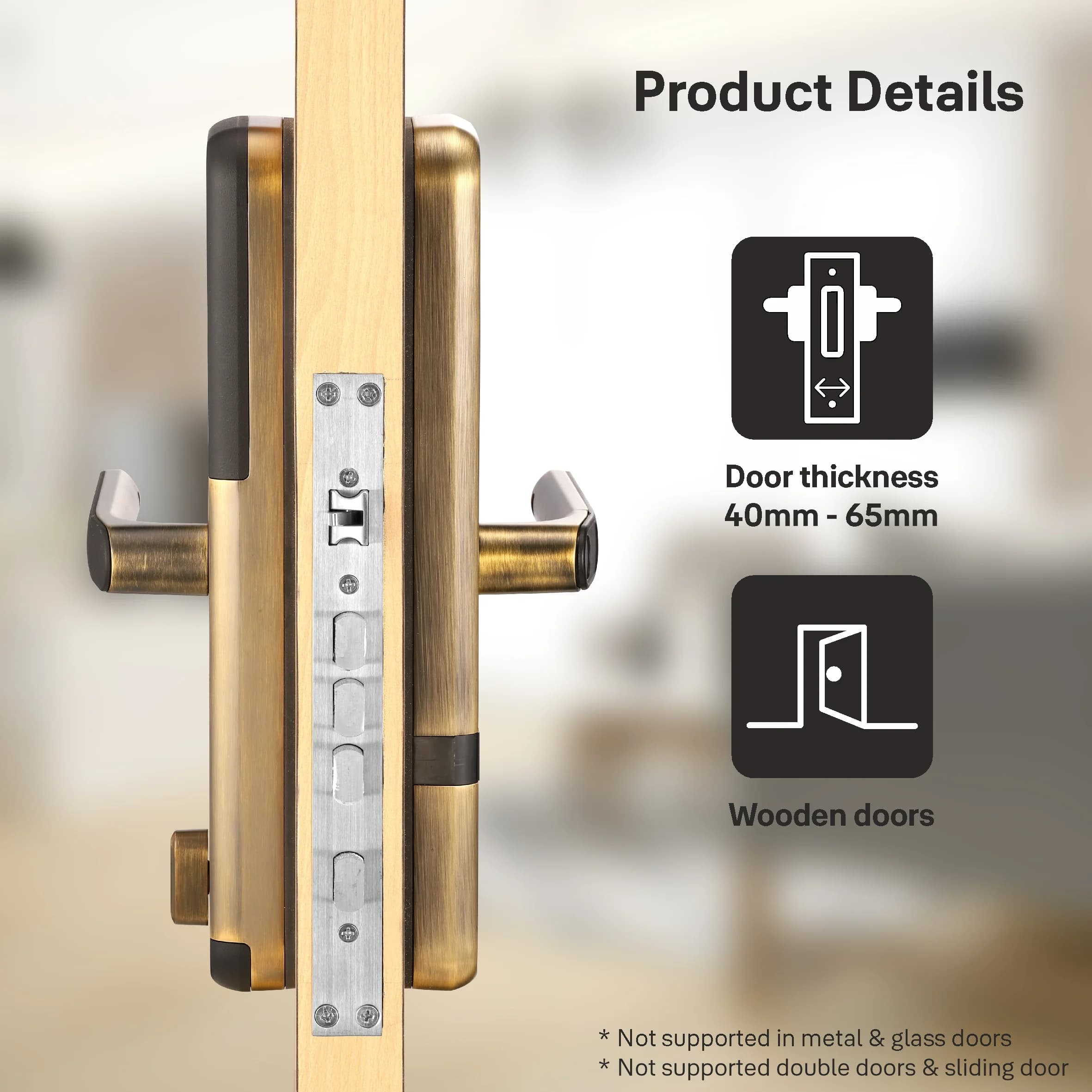 Yale Zuri Smart Lock Antique Brozne — image 5
