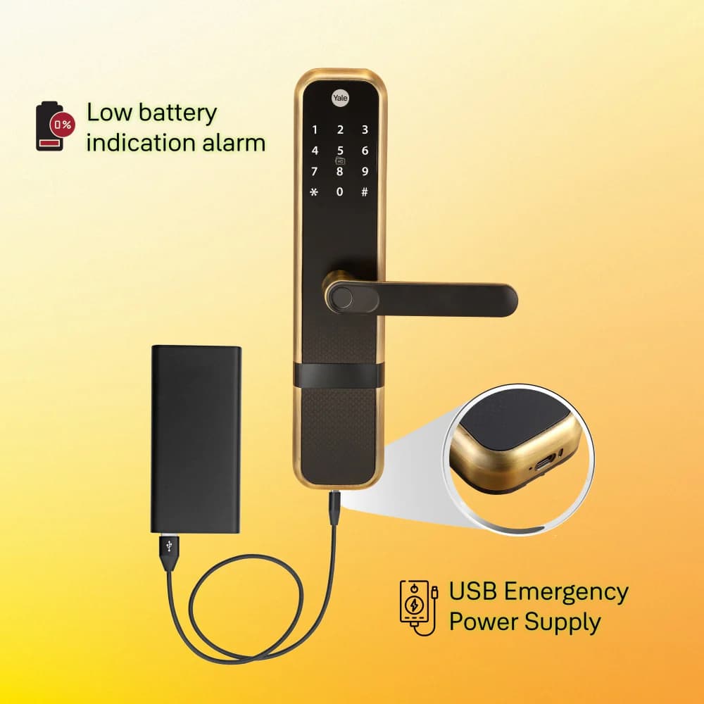 Yale Zuri Smart Lock Antique Brozne — image 8