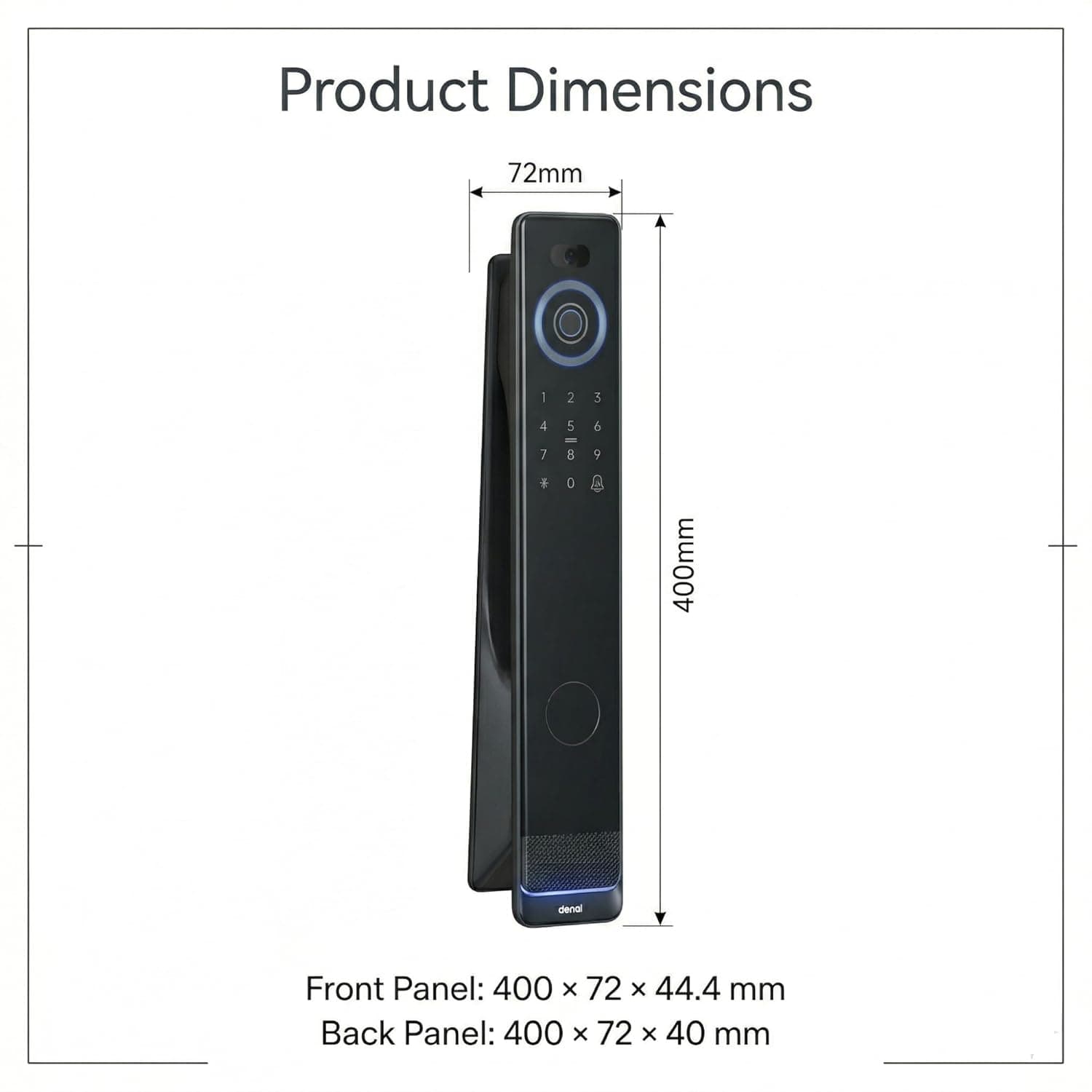 Dorset DG 405 Push Digital Door Lock — image 8