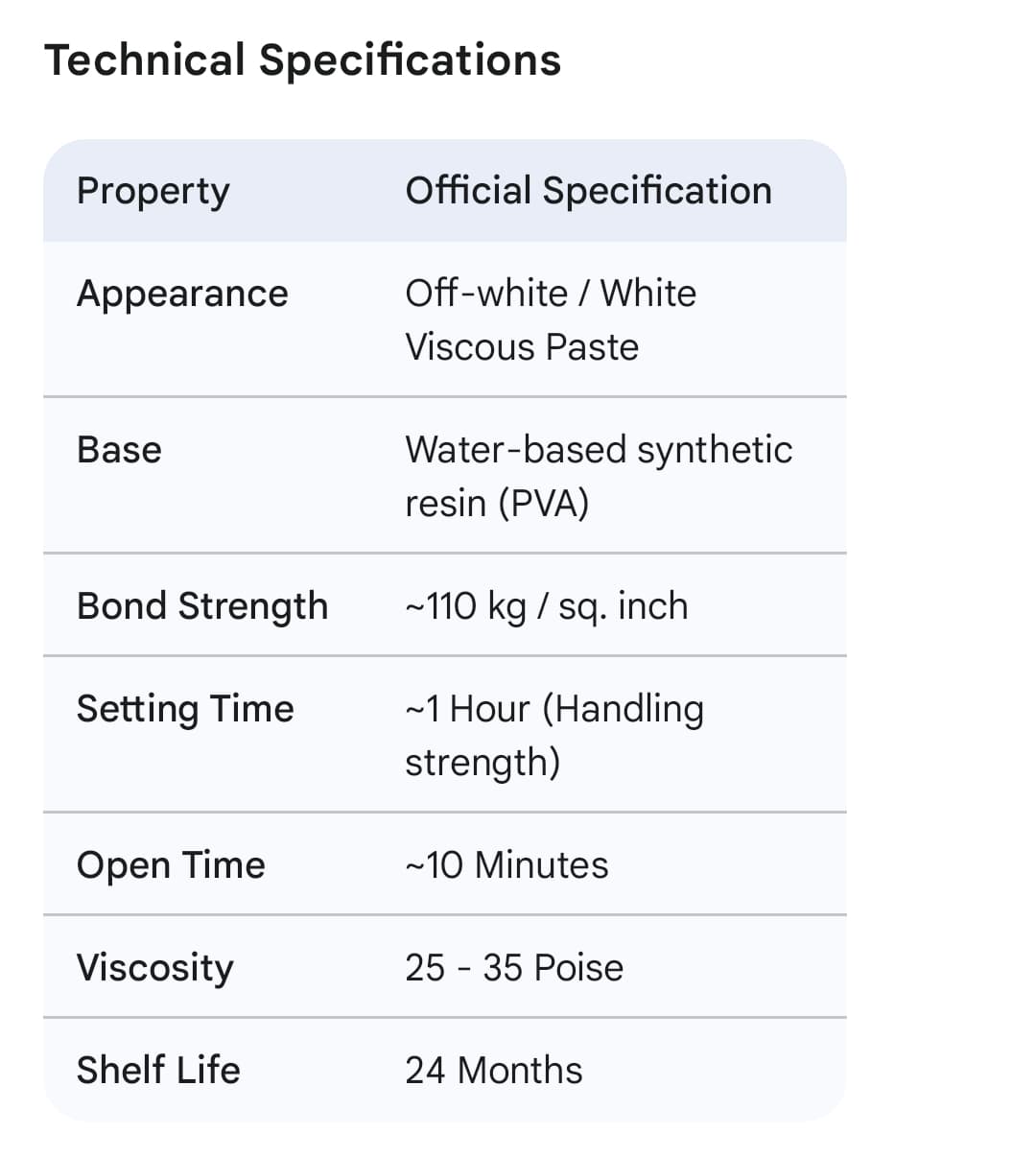 Jivanjor Supremo Adhesive — image 4