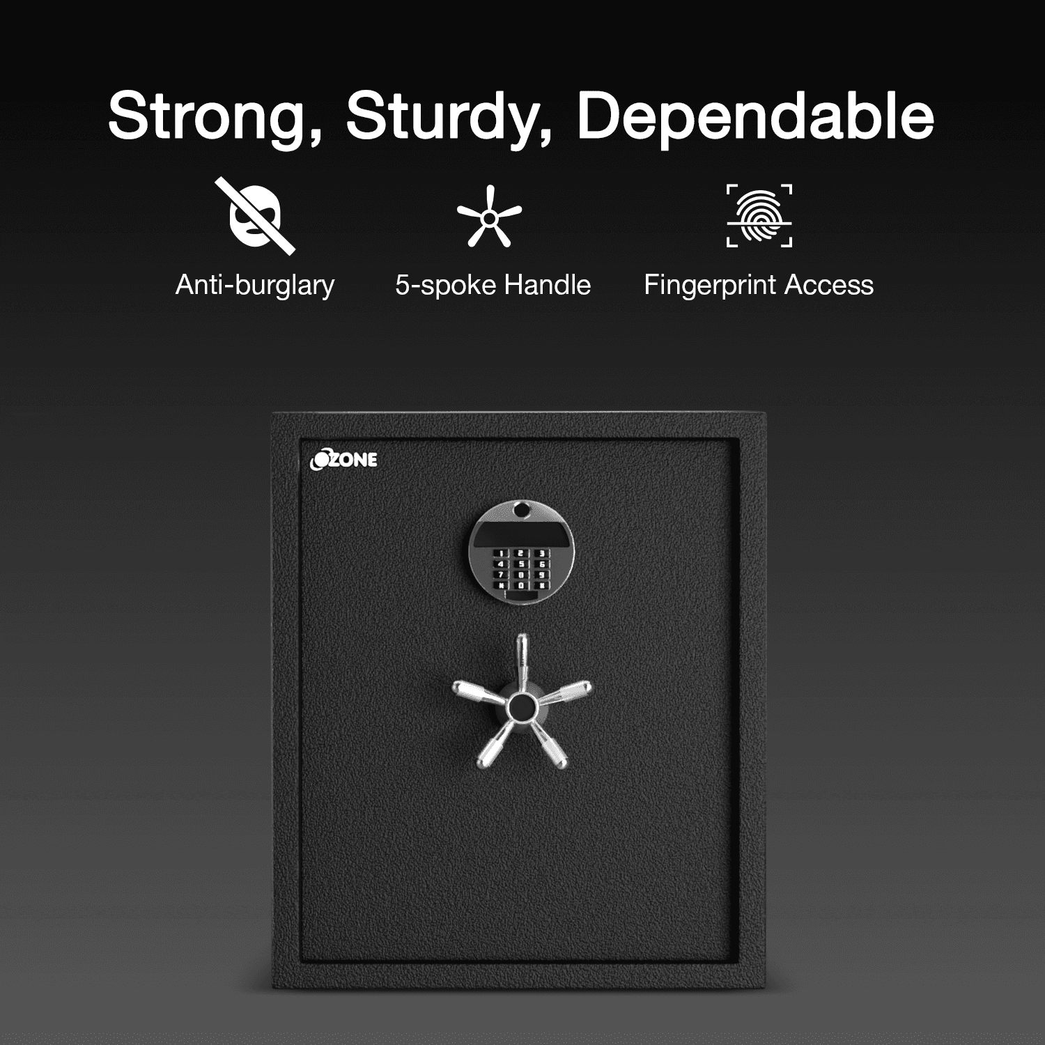 Ozone Fort AB BIO LIFE-78 Black Locker — image 3