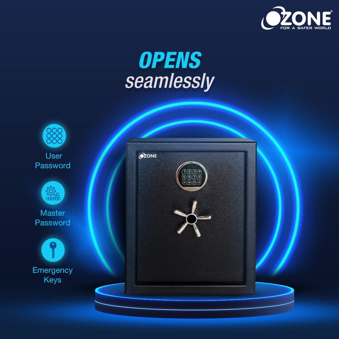 Ozone Fort Safe AB DIGI-66 Black Locker — image 2
