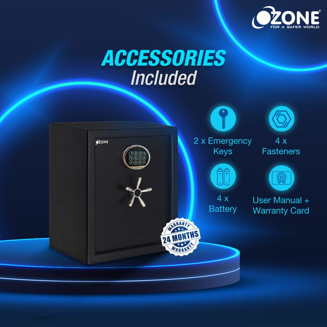 Ozone Fort Safe AB DIGI-66 Black Locker — image 3