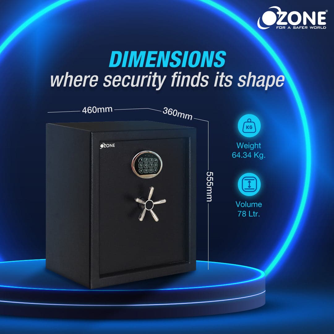 Ozone Fort Safe AB DIGI-66 Black Locker — image 4