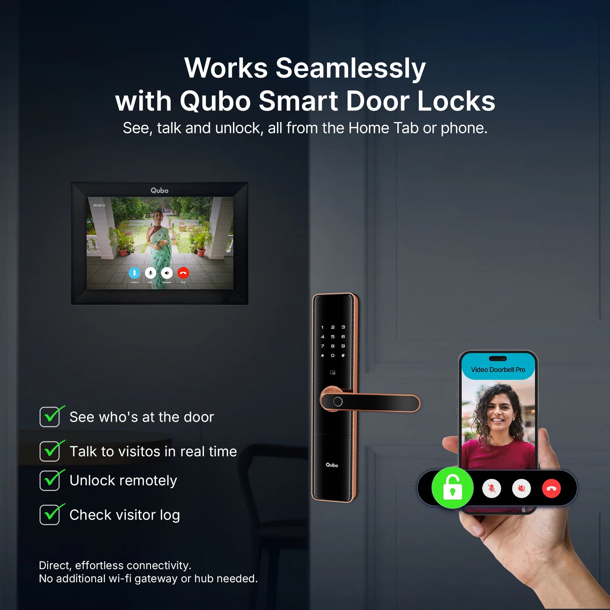 Qubo Instaview New Age Video Doorphone — image 5